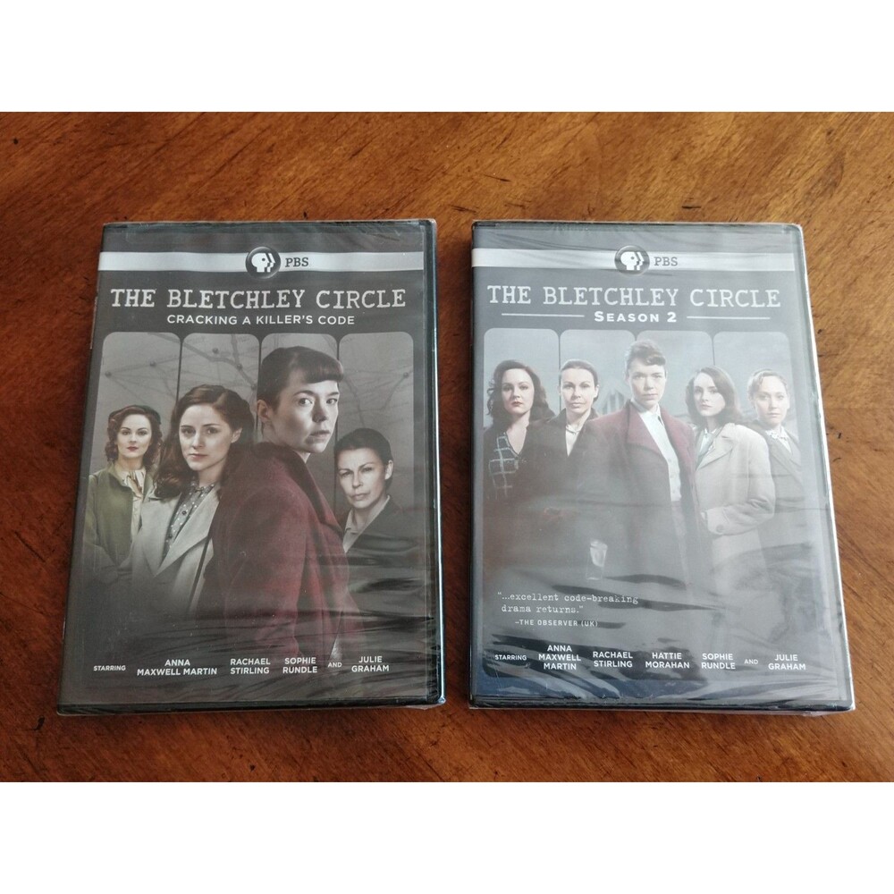 New The Bletchley Circle Season 1 & 2 DVD Cracking A Killers Code PBS Sealed